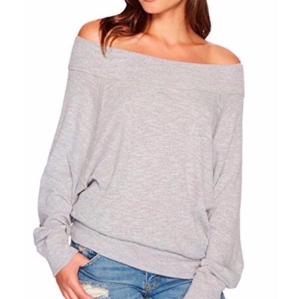 We The Free	Size	S Palisades Long Sleeve Wide Neck Free People Raglan Sleeve‎